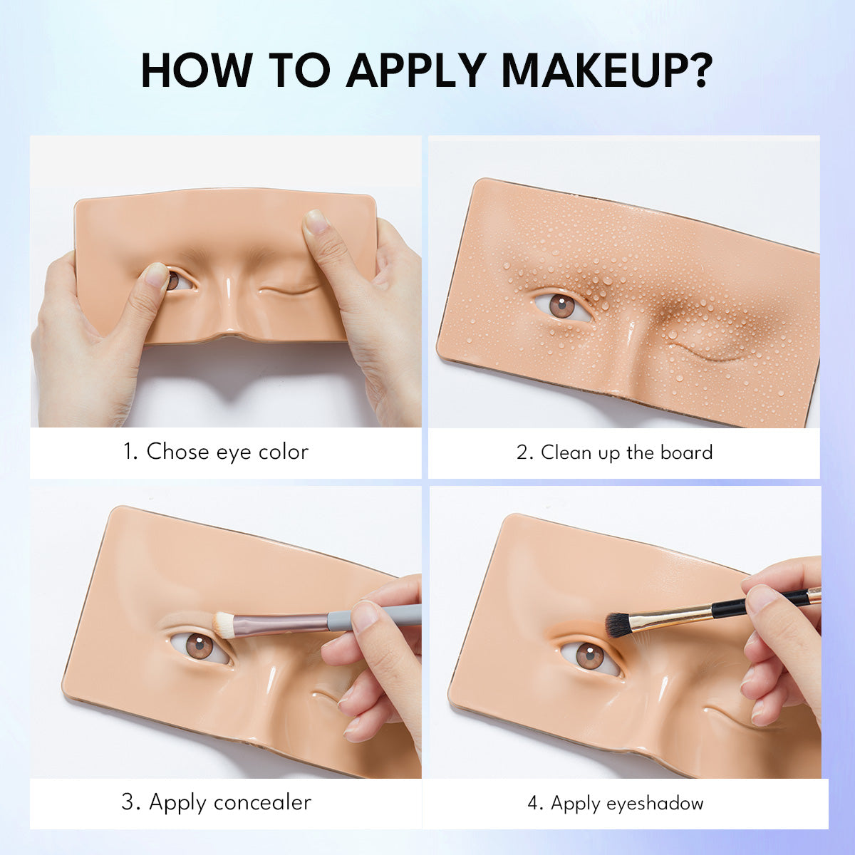 wink makeup board sample #1