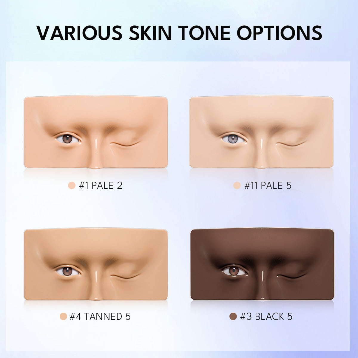 wink makeup board sample #1