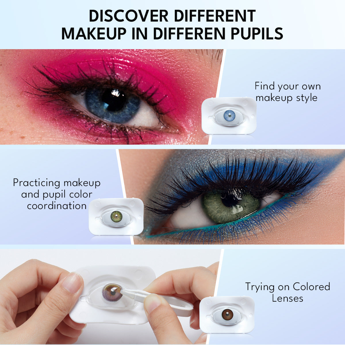 wink makeup board sample #1