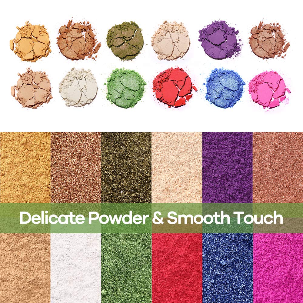 12 Shade Retro-Themed Palette - essenshire by IMAKEUPNOW., INC