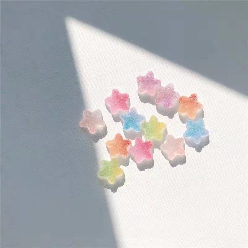 50 PCS STAR - Nail & Crafting charms - essenshire by IMAKEUPNOW., INC