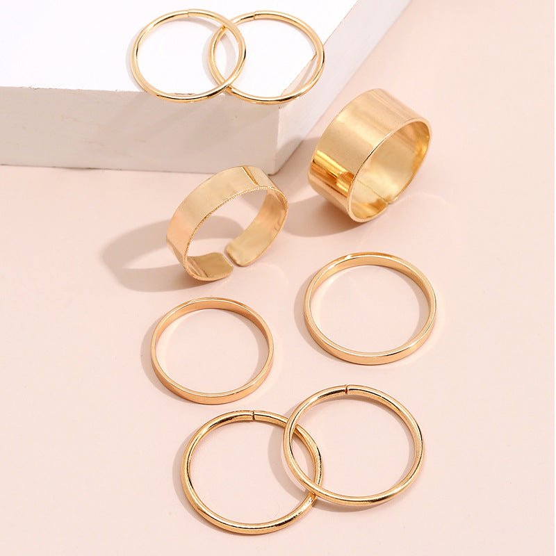 8Pcs Classic ring set - essenshire by IMAKEUPNOW., INC