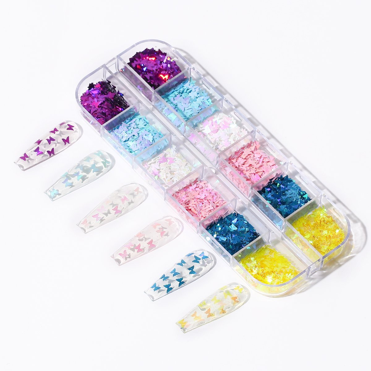 Butterfly Effect - Nail Art Glitter Kit - MODELONES.com