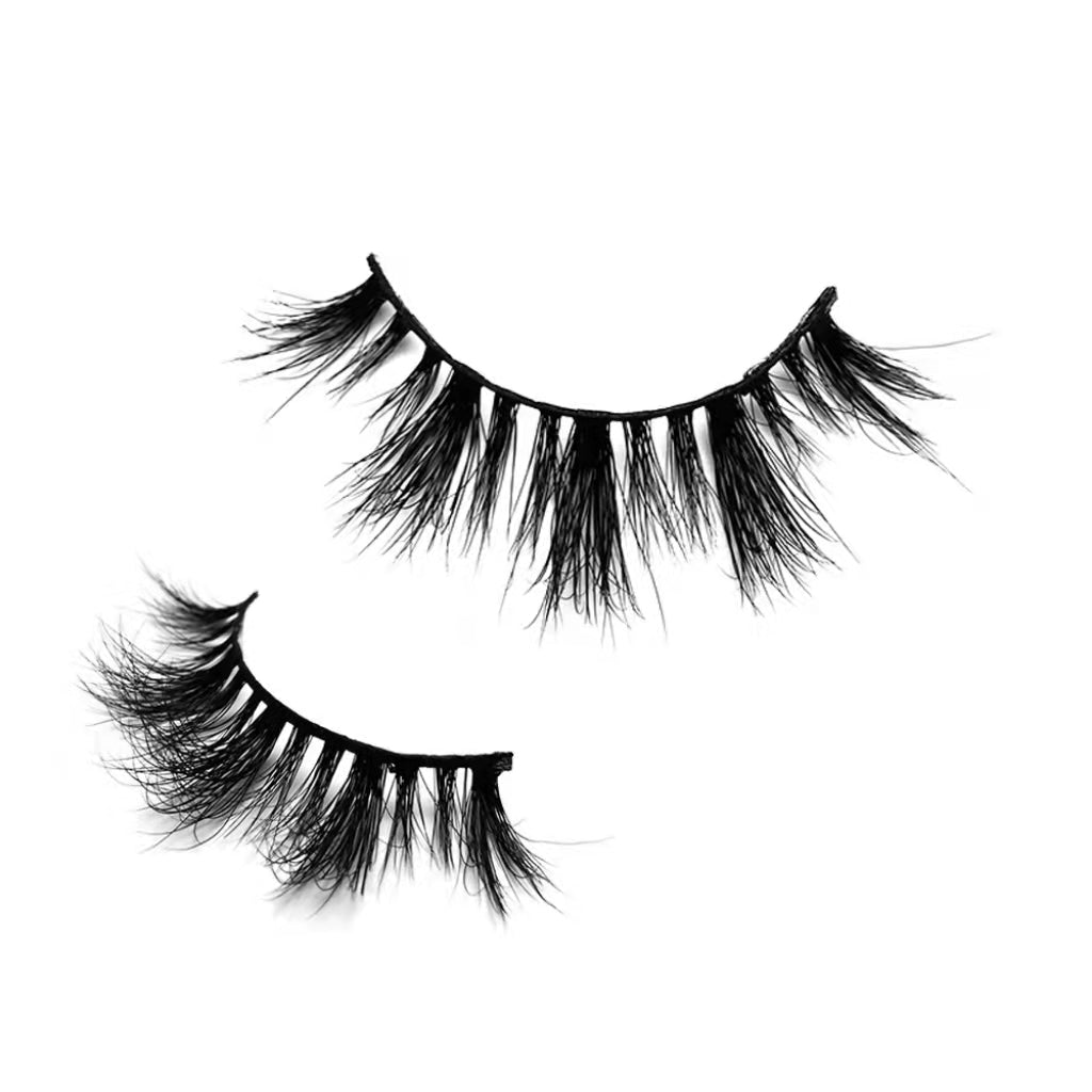 Color False Mink Lashes(Black,Natural) - essenshire by IMAKEUPNOW., INC