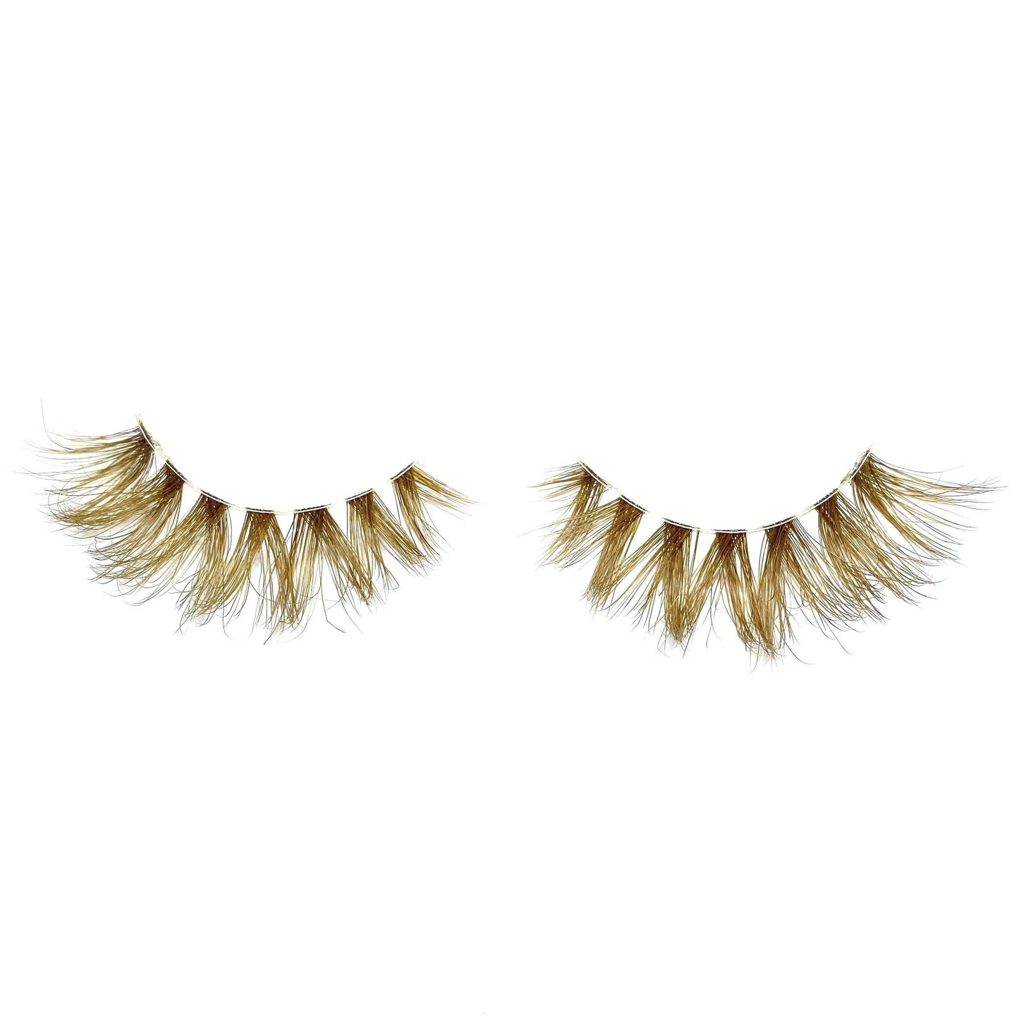 Color False Mink Lashes(Brown,Dense) - essenshire by IMAKEUPNOW., INC