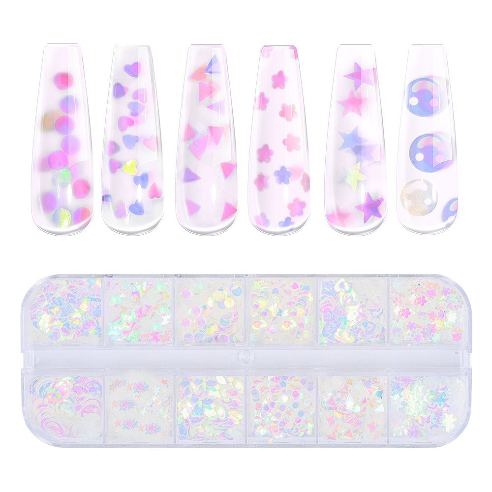 Iridescent Mylar Flakes - essenshire by IMAKEUPNOW., INC