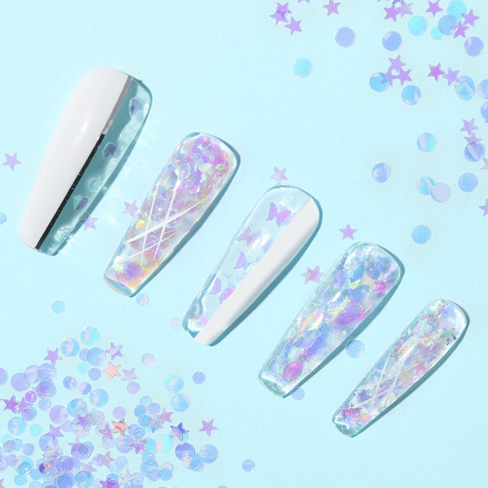 Iridescent Mylar Flakes - essenshire by IMAKEUPNOW., INC