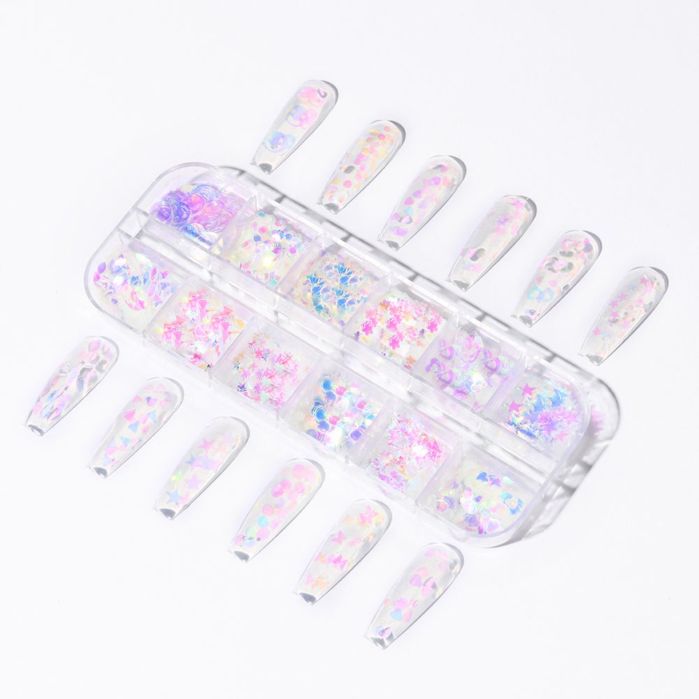 Iridescent Mylar Flakes - essenshire by IMAKEUPNOW., INC