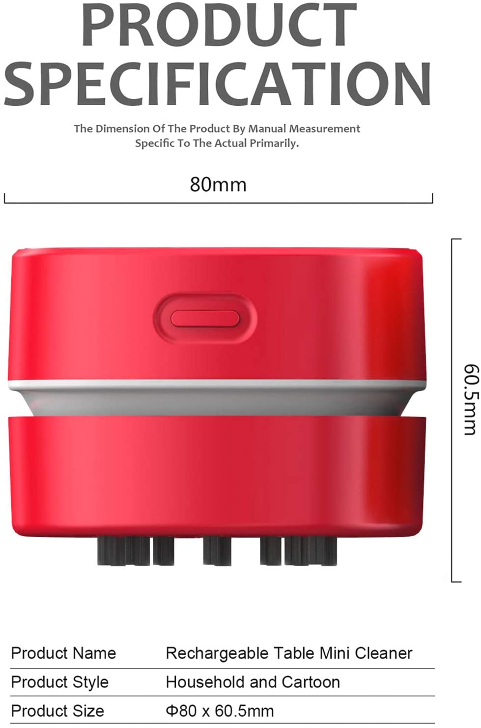 Portable Vacuum - essenshire by IMAKEUPNOW., INC