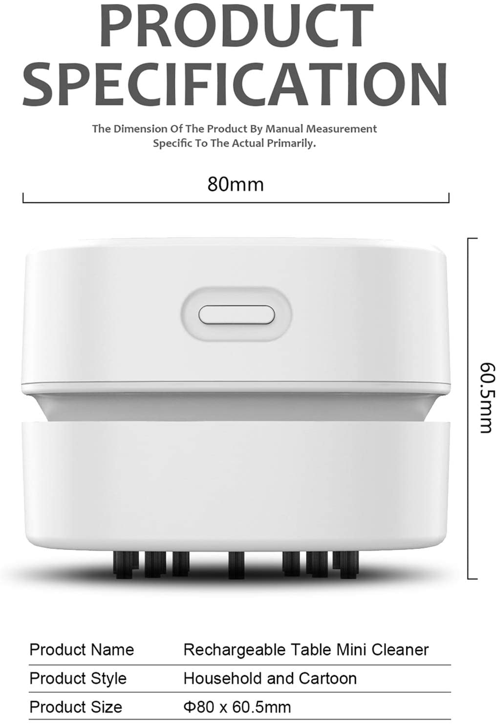 Portable Vacuum - essenshire by IMAKEUPNOW., INC