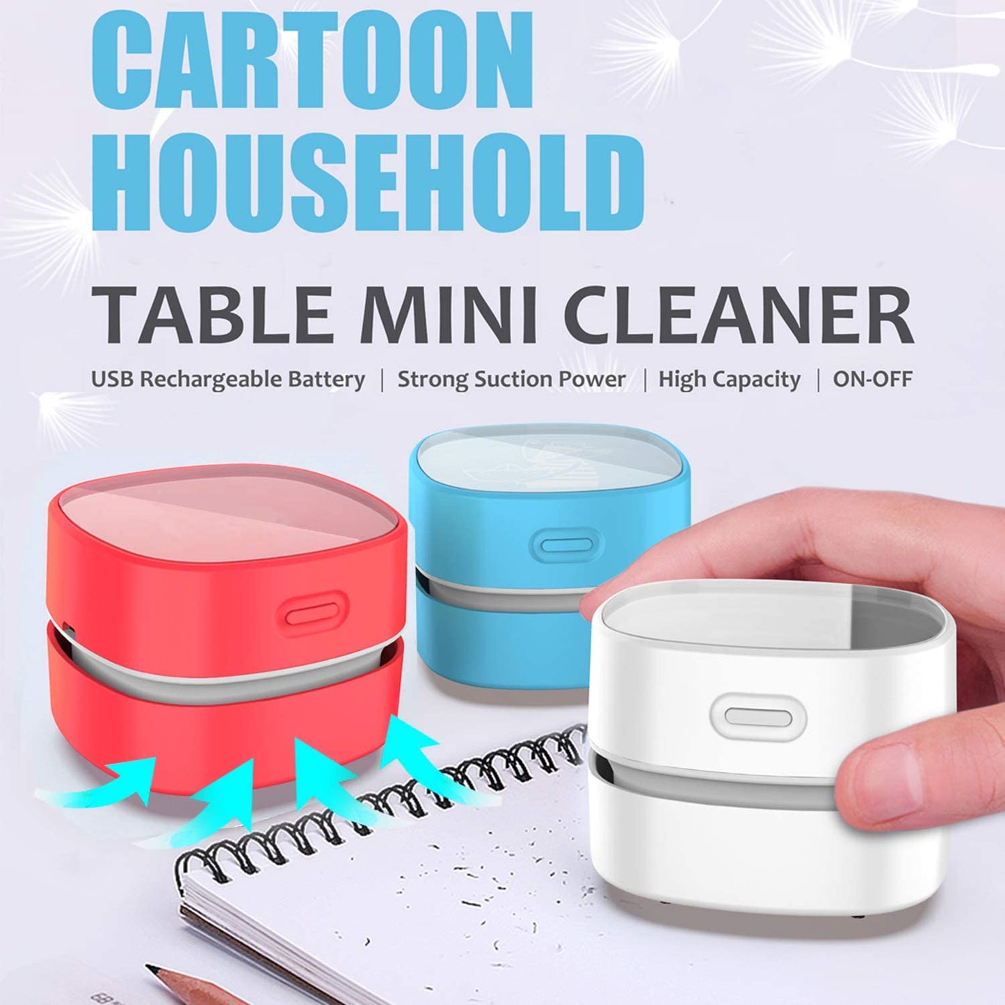 Portable Vacuum - essenshire by IMAKEUPNOW., INC