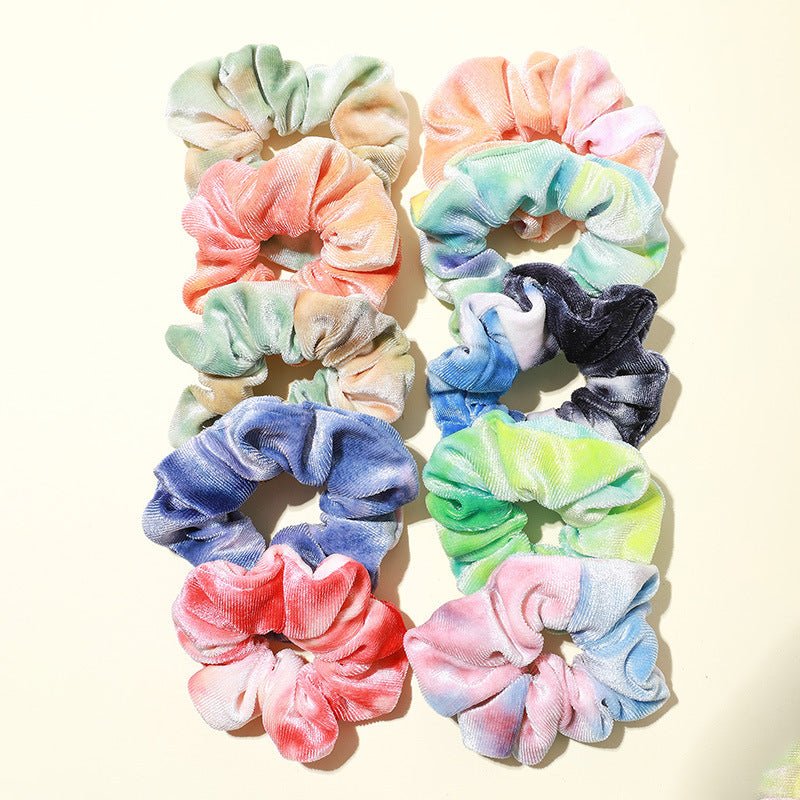Tie-dye Scrunchies - essenshire by IMAKEUPNOW., INC