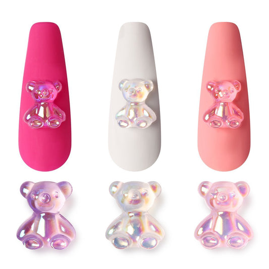 30 PCS Gummy Bear - Nail & Crafting charms - essenshire by IMAKEUPNOW., INC