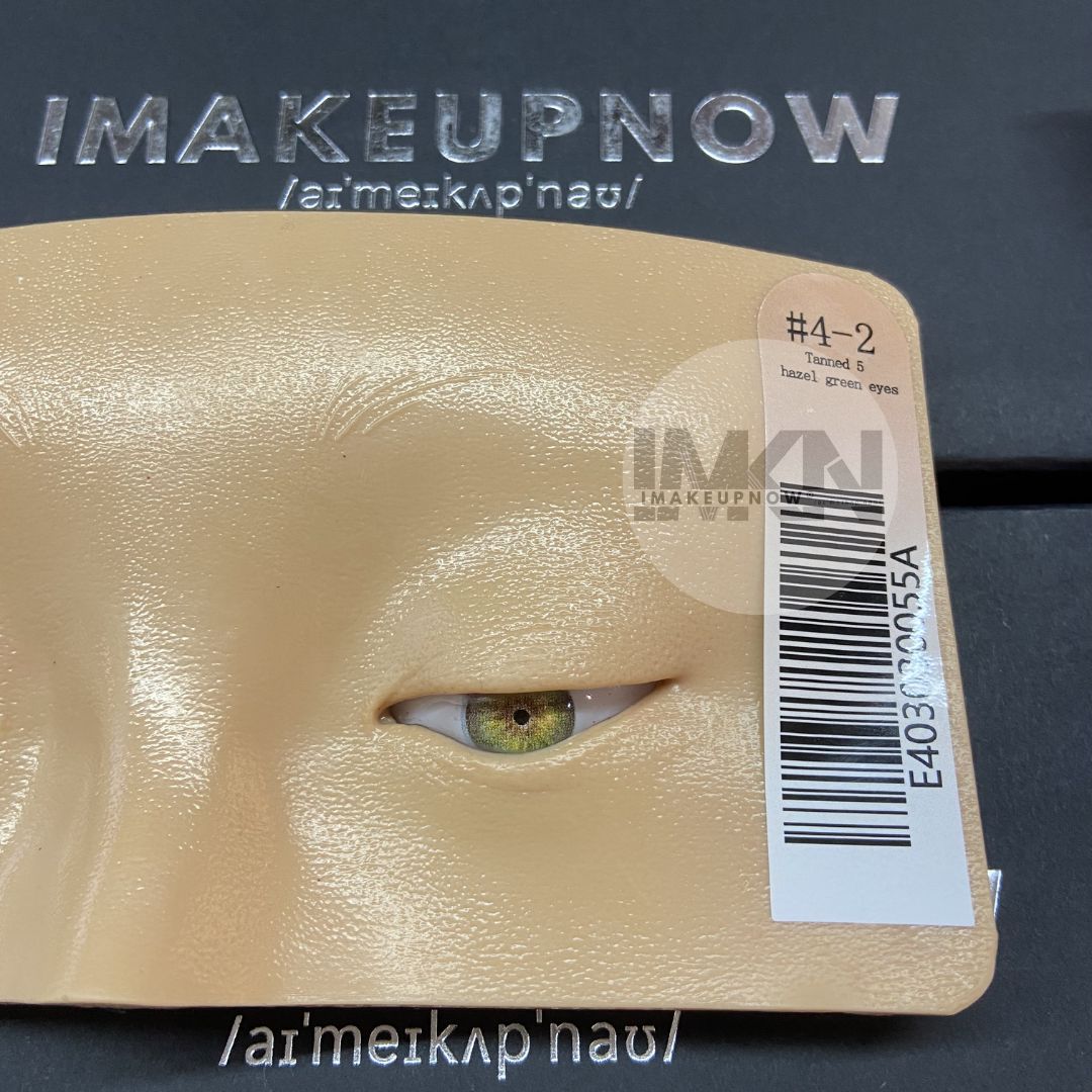 3D IMAKEUPNOW MODEL #4-2 Tanned 5 - hazel green eyes - essenshire by IMAKEUPNOW., INC
