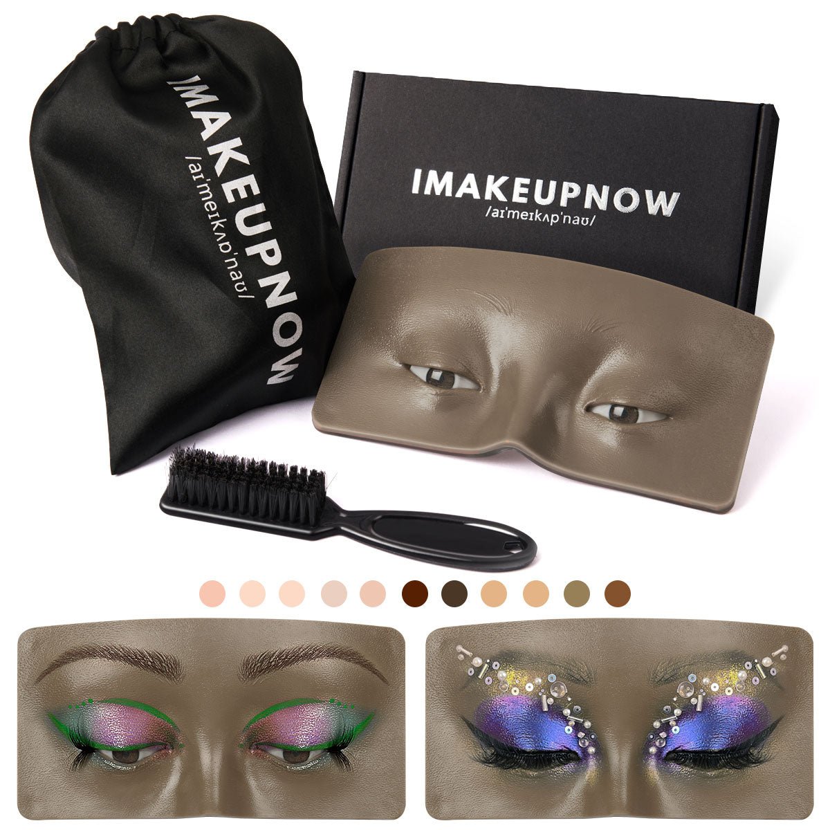 3D IMAKEUPNOW MODEL #5 Brown 6 - essenshire by IMAKEUPNOW., INC