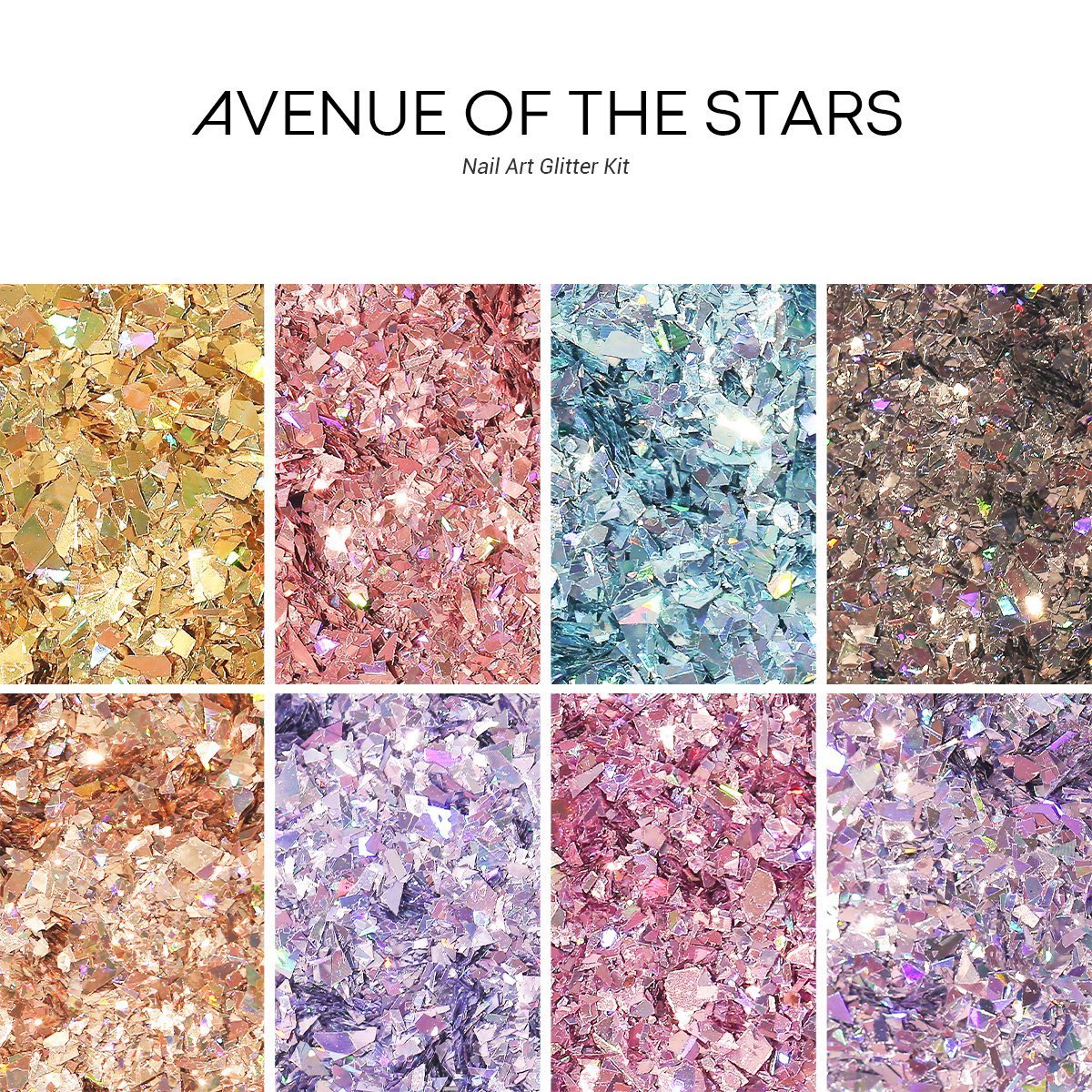 Avenue Of The Stars - Face & Body & Nail Glitters - essenshire by IMAKEUPNOW., INC