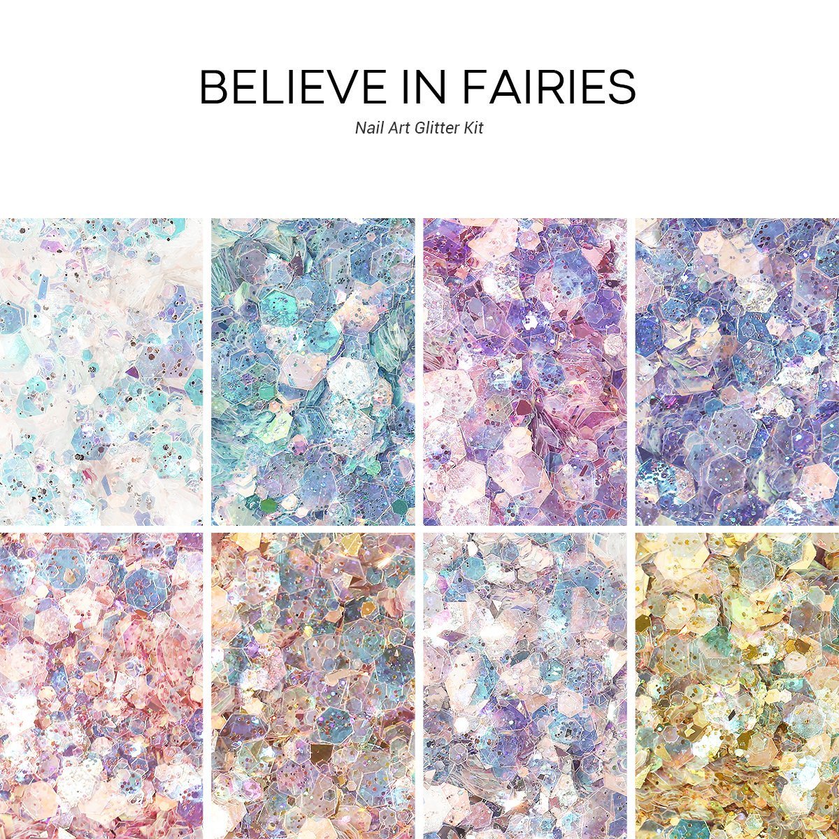 Believe in Fairies - Face & Body & Nail Glitters - essenshire by IMAKEUPNOW., INC