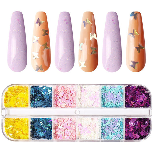 Butterfly Effect - Nail Art Glitter Kit - MODELONES.com