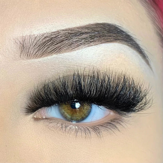 Color False Mink Lashes(Black,Dense) - essenshire by IMAKEUPNOW., INC