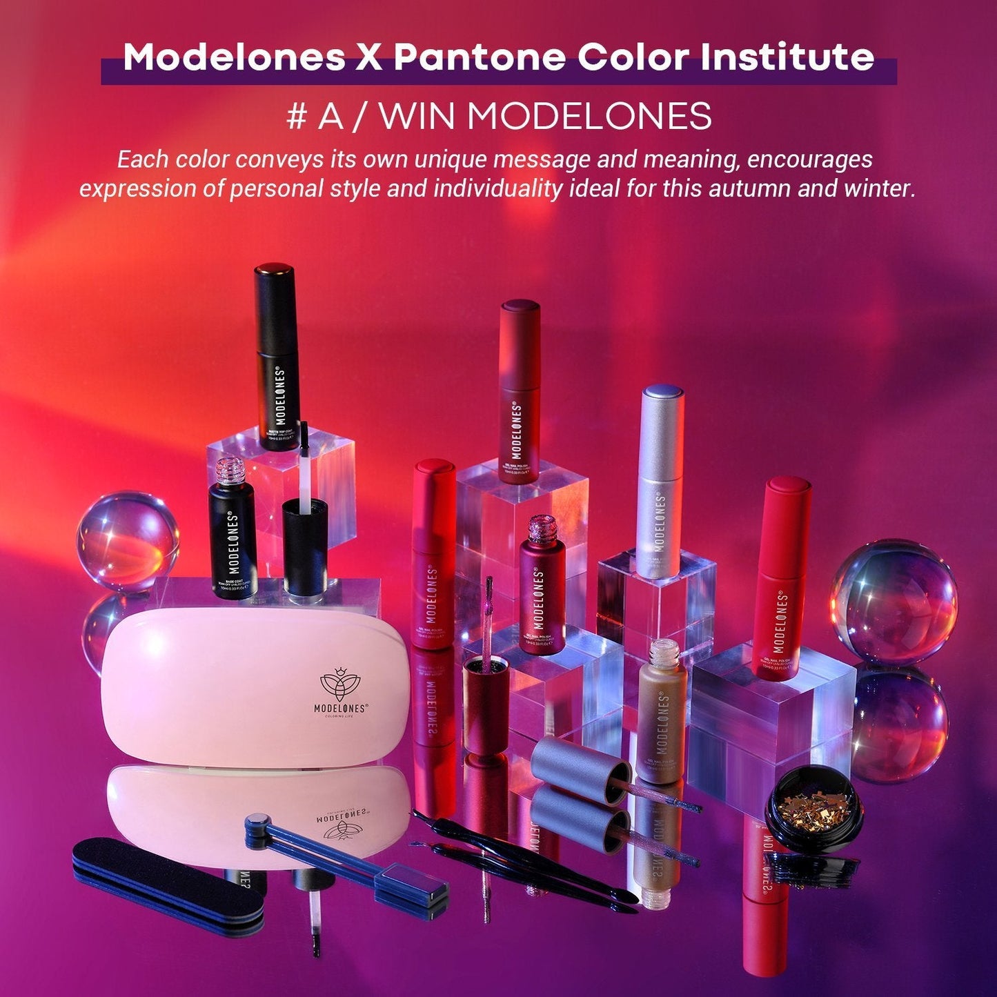 Fierce - Gel Polish Kit 10ml -Pantone Color Institute™【US ONLY】 - essenshire by IMAKEUPNOW., INC