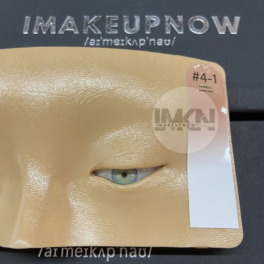 3D IMAKEUPNOW MODEL  #4-1Tanned 5 - green eyes