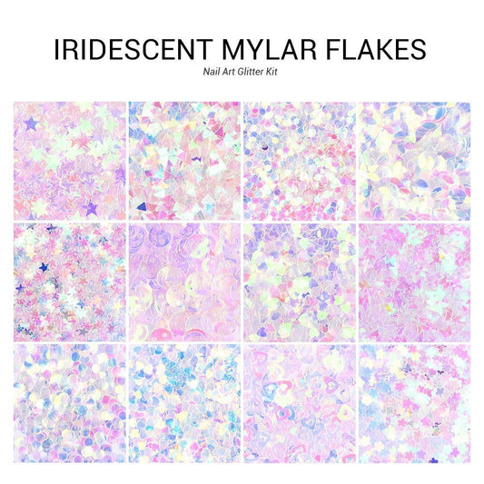 Iridescent Mylar Flakes - essenshire by IMAKEUPNOW., INC