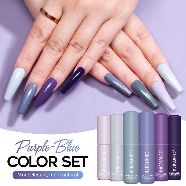 Purple Lipstick Series Starter Kit - Gel Polish Kit - essenshire by IMAKEUPNOW., INC