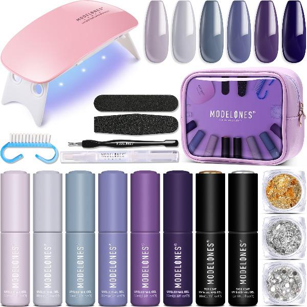 Purple Lipstick Series Starter Kit - Gel Polish Kit - essenshire by IMAKEUPNOW., INC