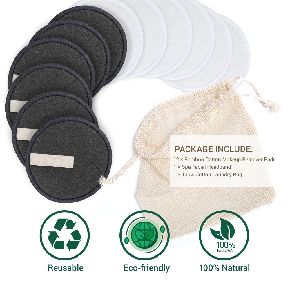 Sustainable Makeup Removal Pads - essenshire by IMAKEUPNOW., INC