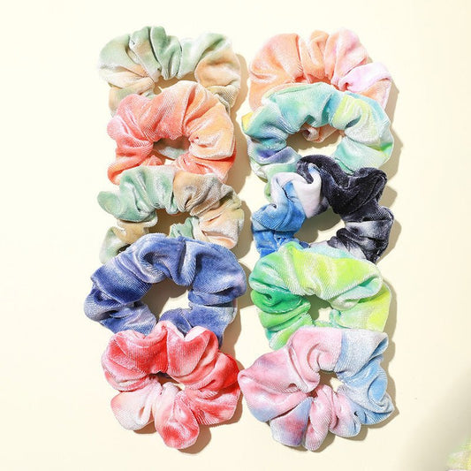 Tie-dye Scrunchies - essenshire by IMAKEUPNOW., INC